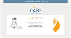 Desktop Screenshot of cabelegacy.org