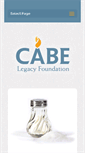 Mobile Screenshot of cabelegacy.org