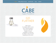 Tablet Screenshot of cabelegacy.org